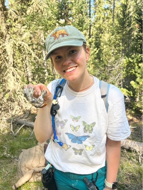 Wetterau looking at the camera and smiling